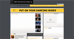 Desktop Screenshot of indierockandrollradio.com